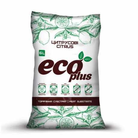 Торф'яний субстрат для цитрусових 6л, eco plus