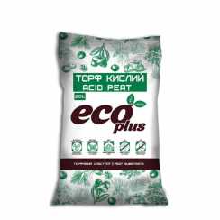Торф кислий для лохини 20л, eco plus