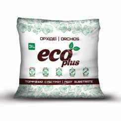 Торф'яний субстрат для орхідей 3л, eco plus