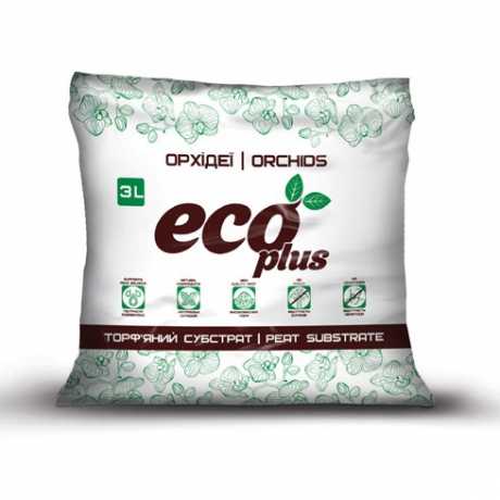 Торф'яний субстрат для орхідей 3л, eco plus