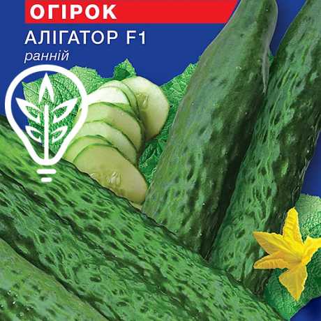 Насіння огiрка Алiгатор F1 (Hobby, TM GL Seeds) (0.5г)