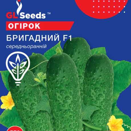 Семена огурца Бригадный F1 (Professional, TM GL Seeds) (5г)