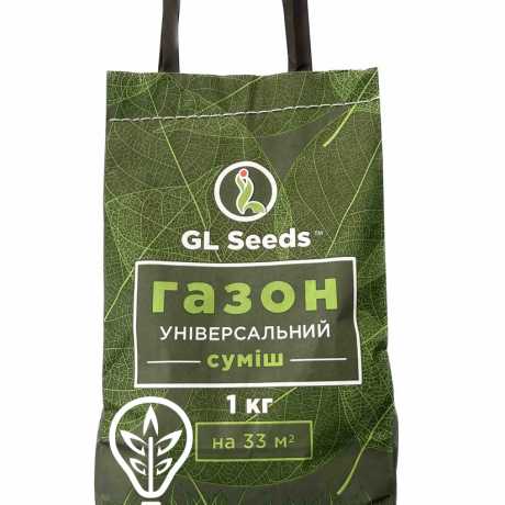 Насіння трави газонної Універсальний газон (mix пакет 1000г) (Professional, TM GL Seeds)