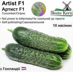 Голландське насіння огірка Артист F1 (ТМ Beste Kern 10шт)