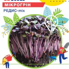 Насіння мiкрогрiну Редис мiкс (Professional, TM GL Seeds) (15г)