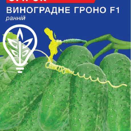 Насіння огiрка Виноградне Гроно (Hobby, TM GL Seeds) (0.5г)